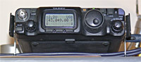 FT-817ND in use as a meteor receiver